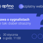 Bezpłatny webinar o sygnalistach!